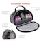 Ergodyne Clamshell Half Respirator Bag, Zipper Closure, Gray 5187 - alternate 6